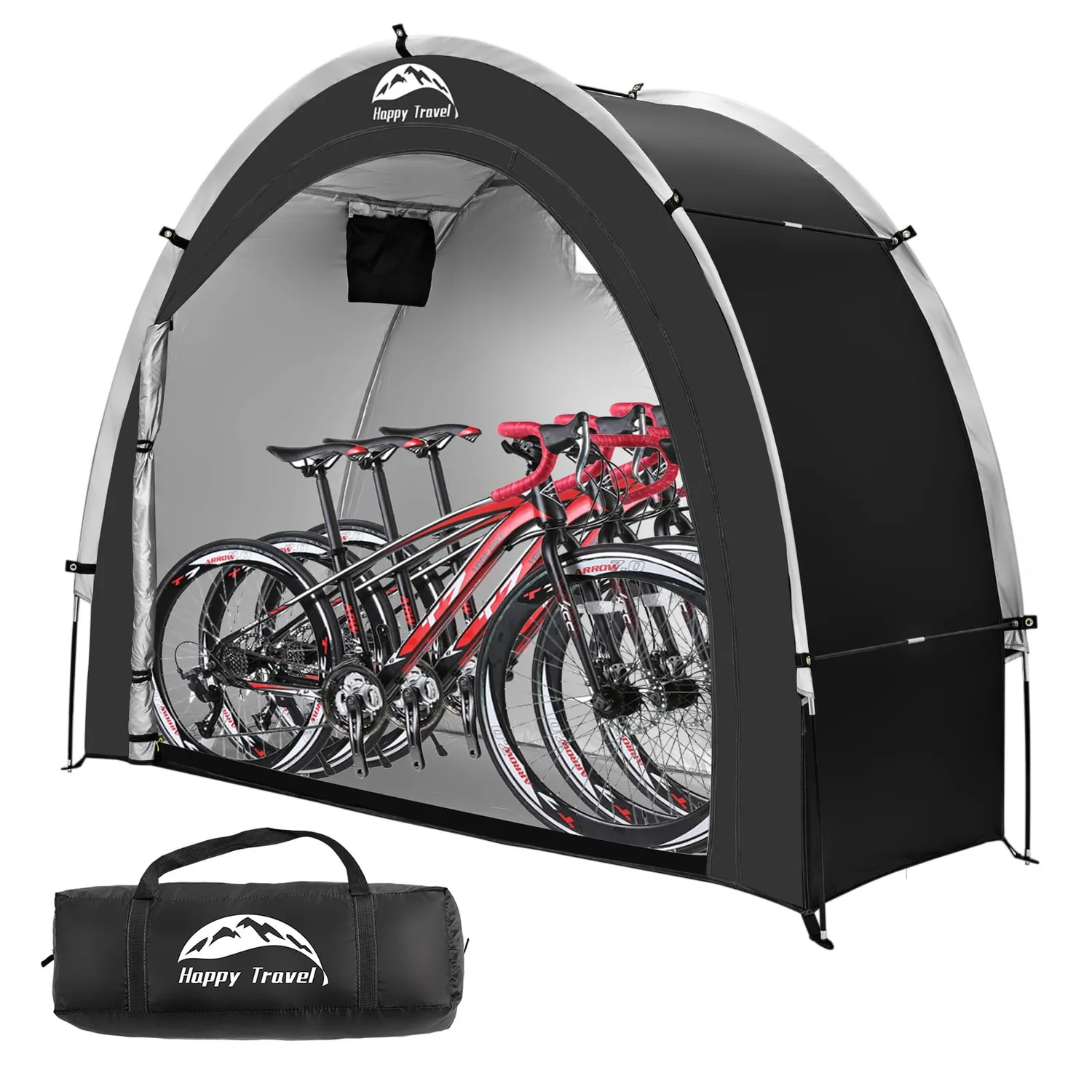 Bike Storage Shed Tent, Outdoor Portable Bicycle Storage Sheds
