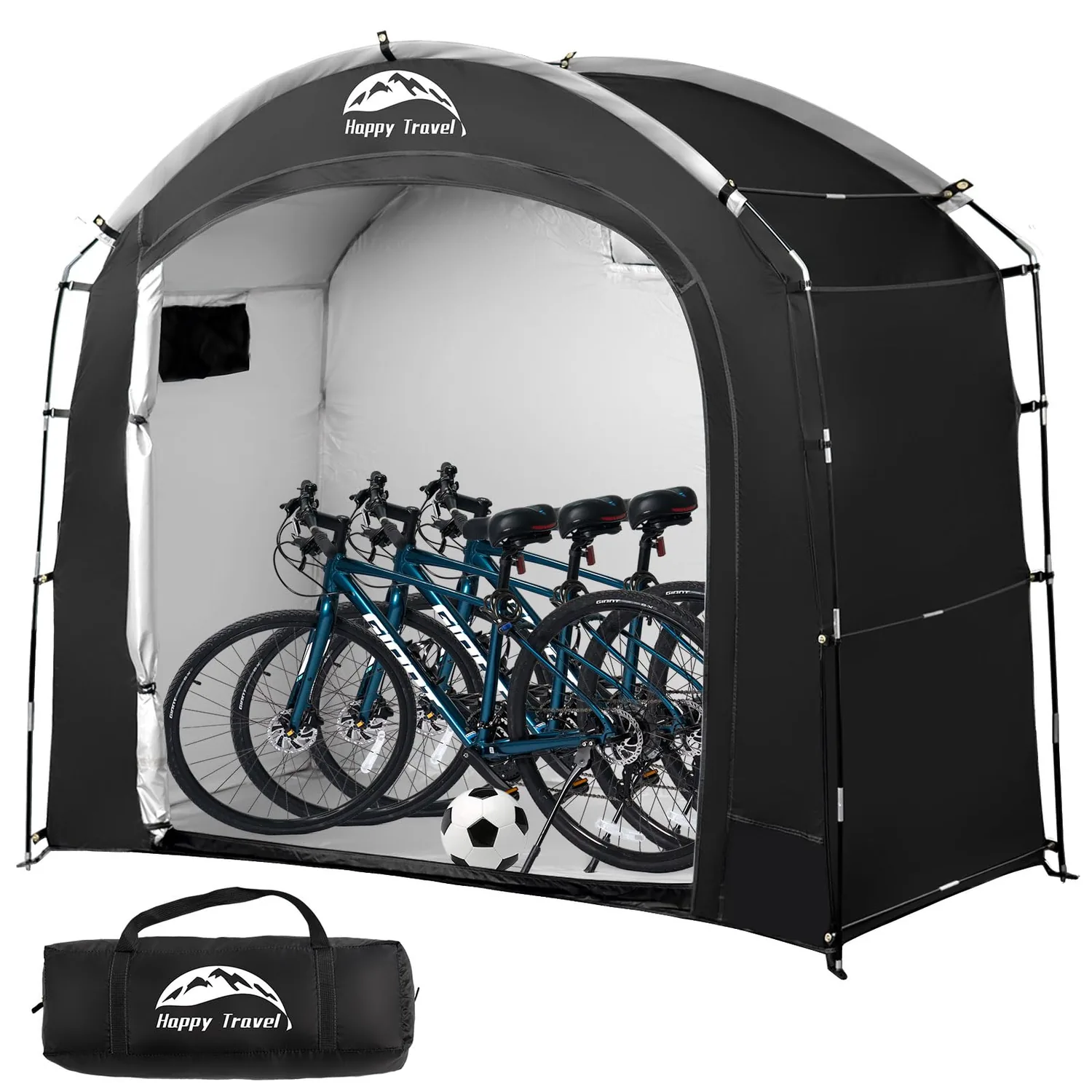 Bike Storage Shed Tent, Waterproof Portable Bicycle Cover Shed